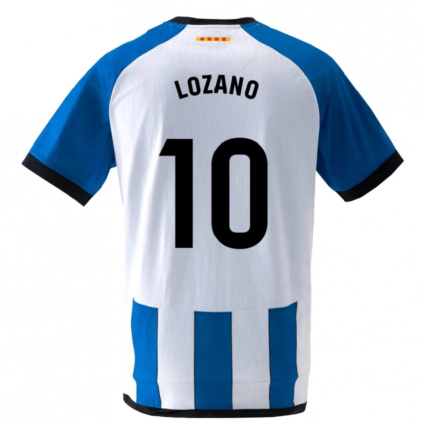 Danxen Herren Pol Lozano #10 Königsblau Weiß Heimtrikot Trikot 2026/27 T-Shirt Schweiz