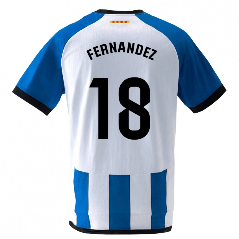 Danxen Herren Marcos Fernández #18 Königsblau Weiß Heimtrikot Trikot 2026/27 T-Shirt Schweiz