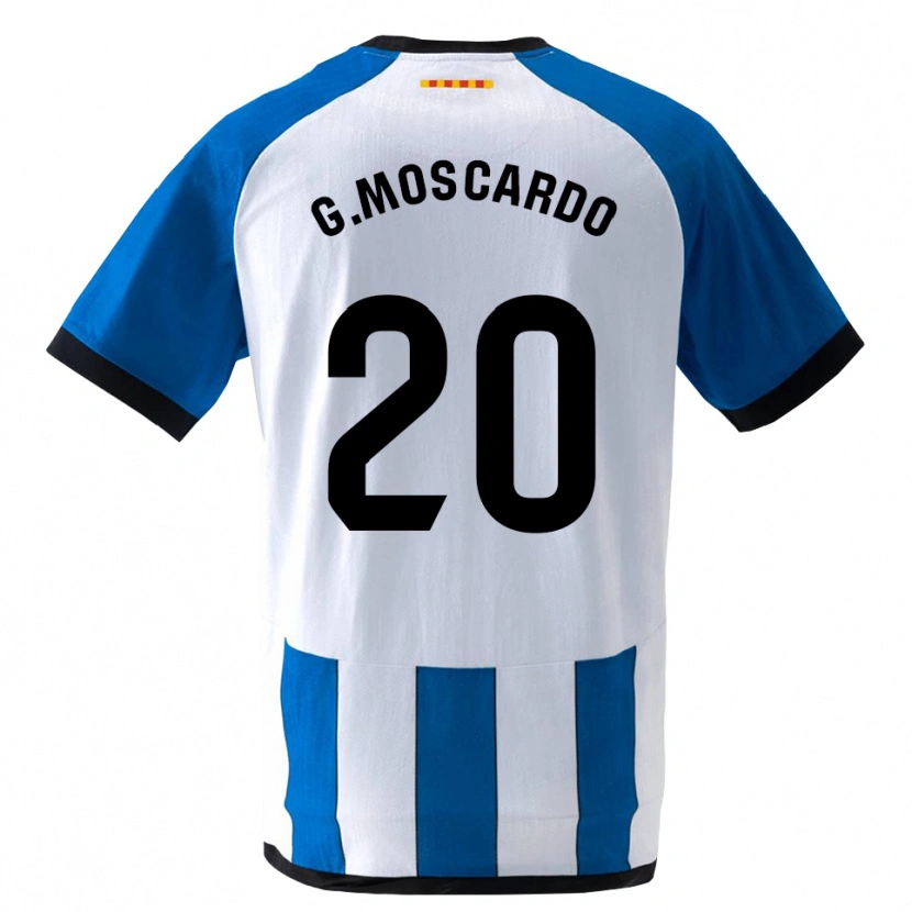 Danxen Herren Gabriel Moscardo #20 Königsblau Weiß Heimtrikot Trikot 2026/27 T-Shirt Schweiz