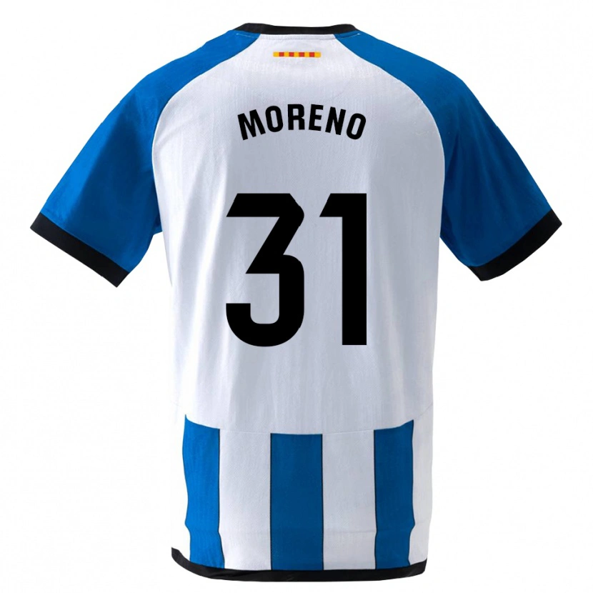 Danxen Herren Jan Moreno #31 Königsblau Weiß Heimtrikot Trikot 2026/27 T-Shirt Schweiz