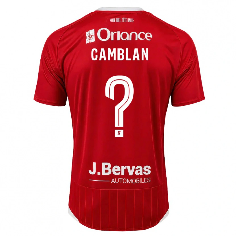 Danxen Herren Axel Camblan #0 Weiß Rot Heimtrikot Trikot 2026/27 T-Shirt Schweiz