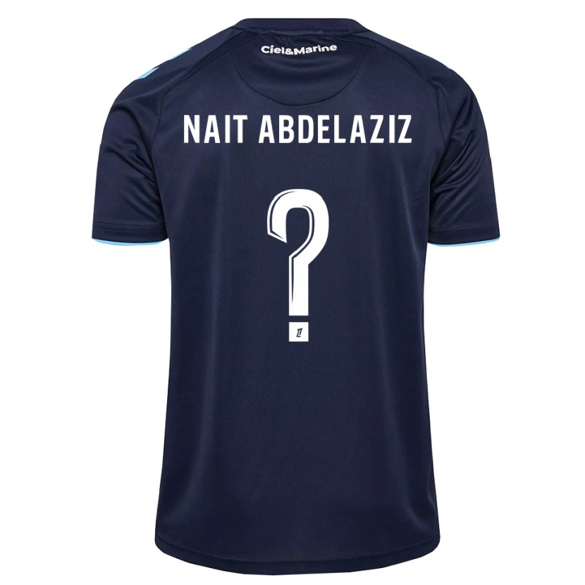 Danxen Herren Elias Naït Abdelaziz #0 Kornblumenblau Mitternachtsblau Heimtrikot Trikot 2026/27 T-Shirt Schweiz