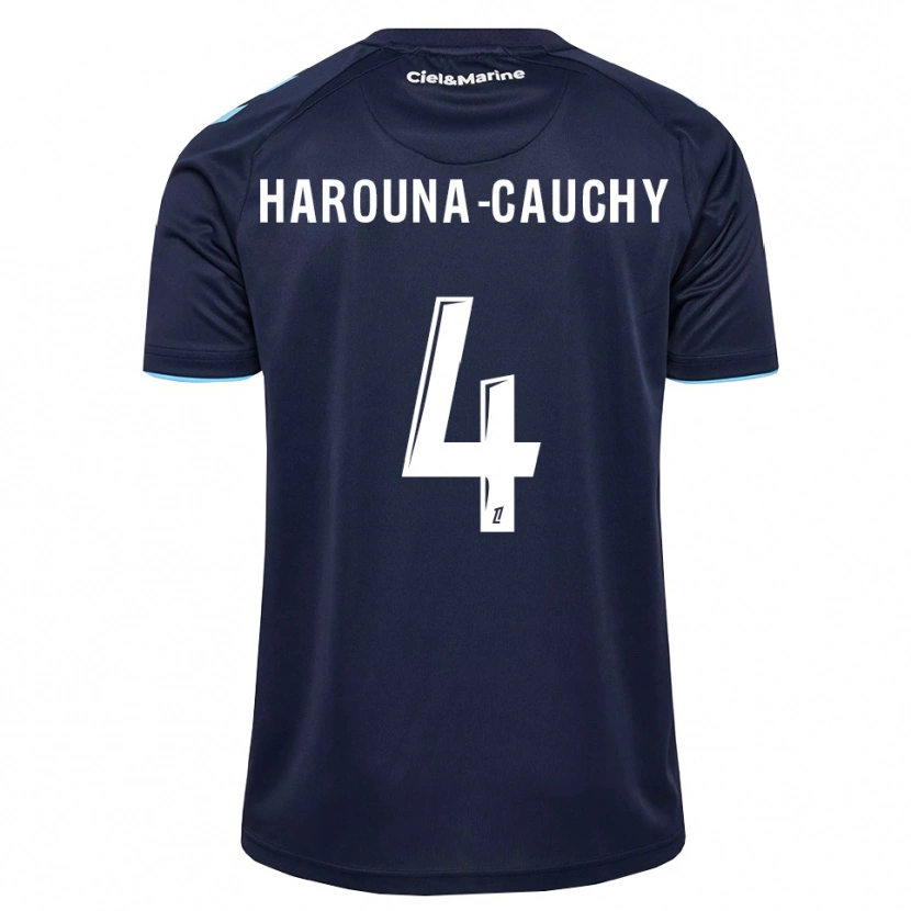 Danxen Herren Yllian Harouna-Cauchy #4 Kornblumenblau Mitternachtsblau Heimtrikot Trikot 2026/27 T-Shirt Schweiz