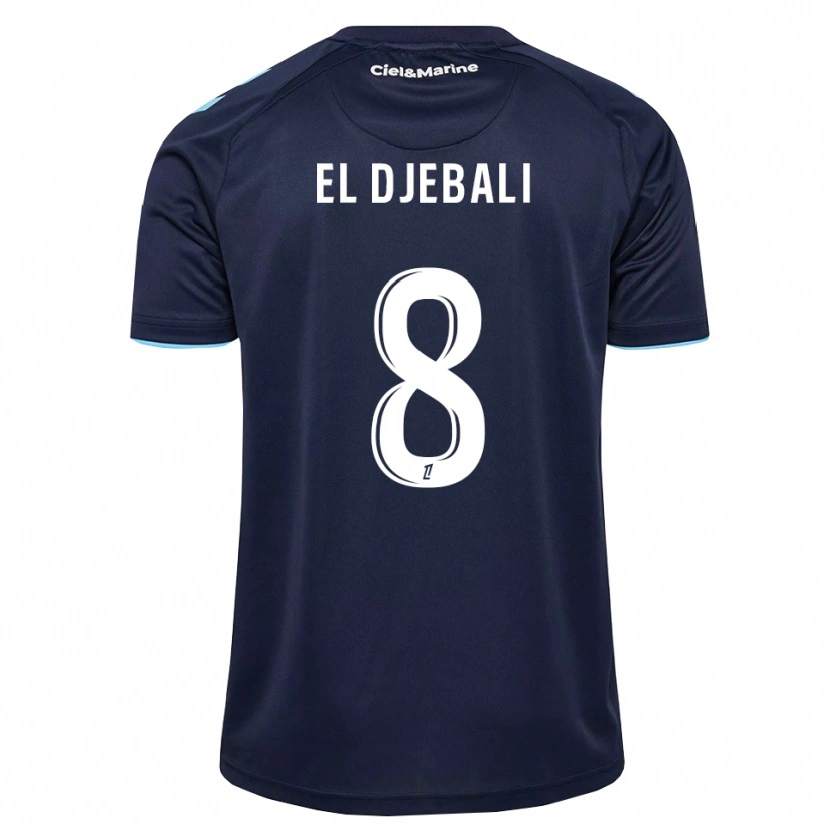Danxen Herren Rayan El Djebali #8 Kornblumenblau Mitternachtsblau Heimtrikot Trikot 2026/27 T-Shirt Schweiz