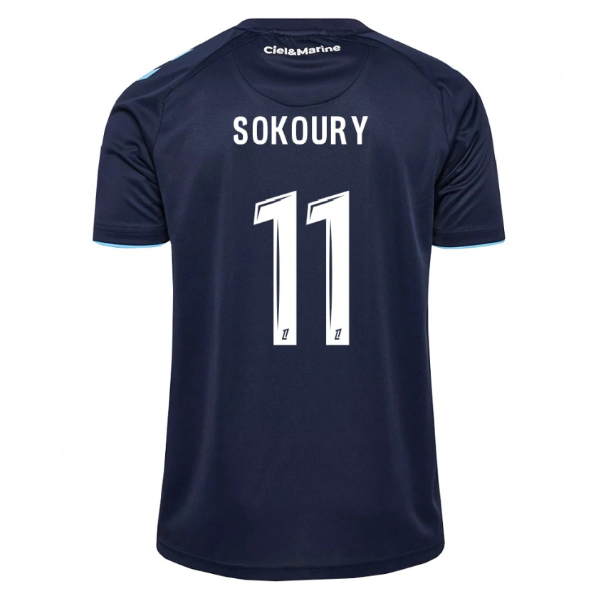 Danxen Herren Junior Sokoury #11 Kornblumenblau Mitternachtsblau Heimtrikot Trikot 2026/27 T-Shirt Schweiz