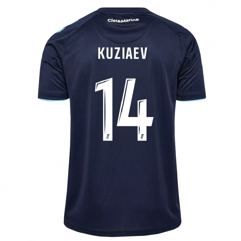 Danxen Herren Daler Kuzyaev #14 Kornblumenblau Mitternachtsblau Heimtrikot Trikot 2026/27 T-Shirt Schweiz