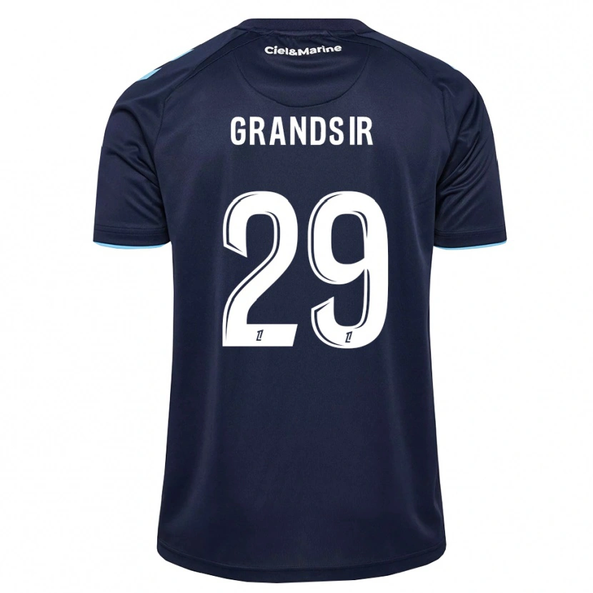 Danxen Herren Samuel Grandsir #29 Kornblumenblau Mitternachtsblau Heimtrikot Trikot 2026/27 T-Shirt Schweiz