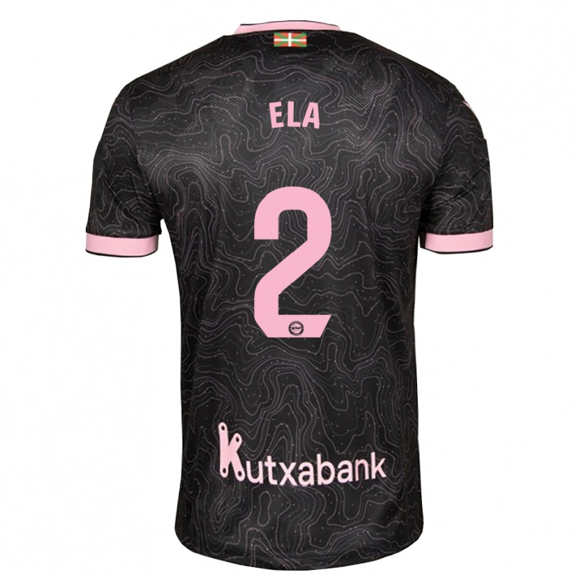 Danxen Herren Noé Ela #2 Schwarz Pink Auswärtstrikot Trikot 2026/27 T-Shirt Schweiz