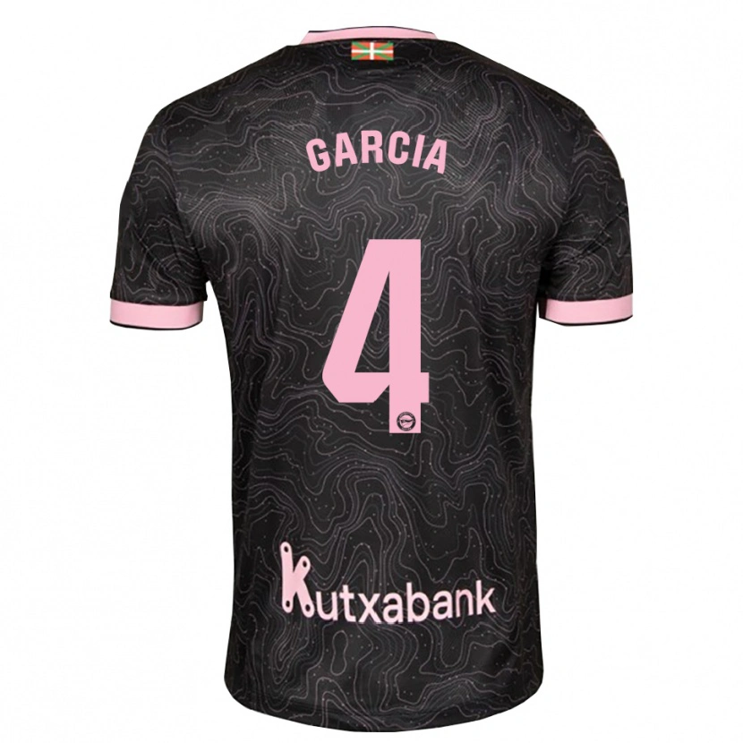 Danxen Herren Pichi García #4 Schwarz Pink Auswärtstrikot Trikot 2026/27 T-Shirt Schweiz