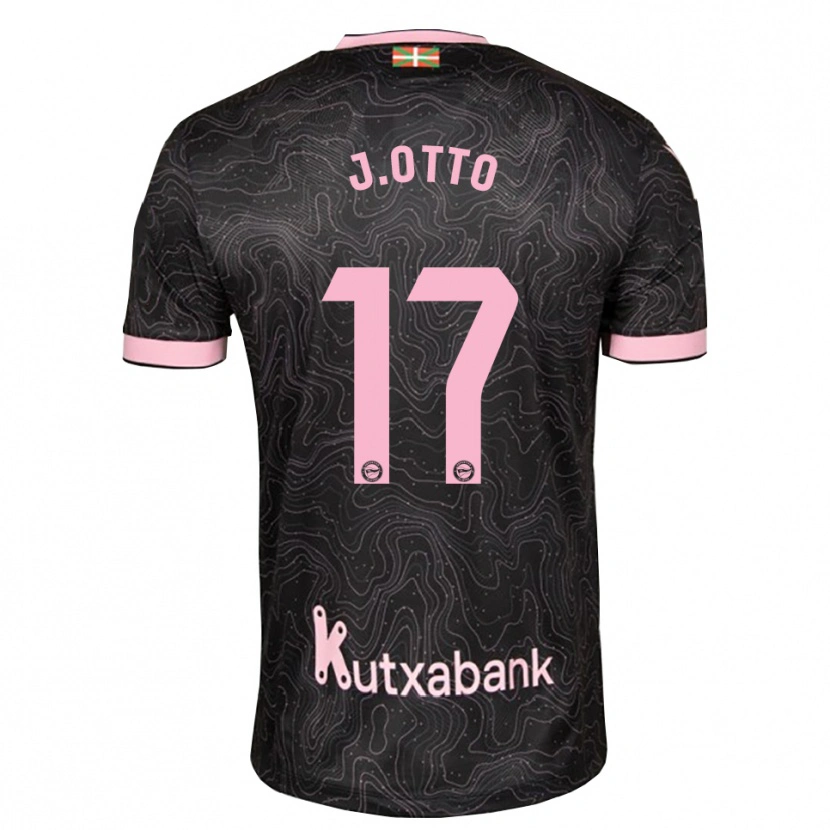 Danxen Herren Jonny Otto #17 Schwarz Pink Auswärtstrikot Trikot 2026/27 T-Shirt Schweiz