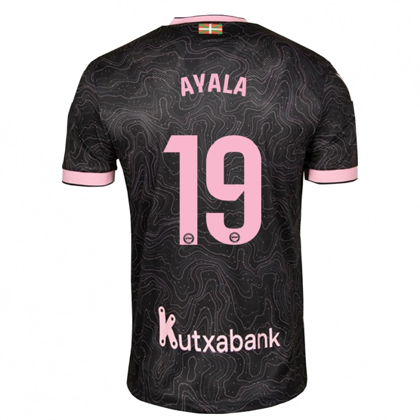 Danxen Herren Axel Ayala #19 Schwarz Pink Auswärtstrikot Trikot 2026/27 T-Shirt Schweiz