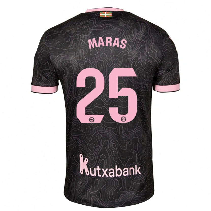 Danxen Herren Nikola Maras #25 Schwarz Pink Auswärtstrikot Trikot 2026/27 T-Shirt Schweiz