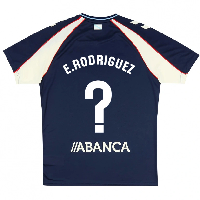 Danxen Herren Miguel Rodríguez #0 Königsblau Rot Weiß Auswärtstrikot Trikot 2026/27 T-Shirt Schweiz