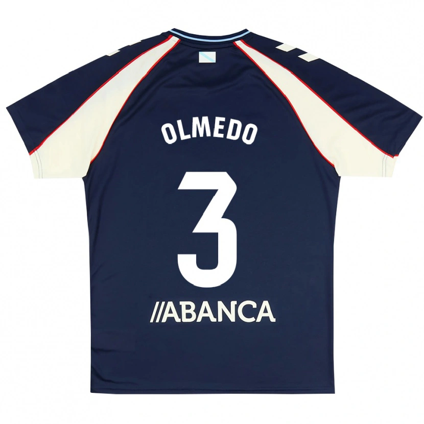 Danxen Herren Alexis Olmedo #3 Königsblau Rot Weiß Auswärtstrikot Trikot 2026/27 T-Shirt Schweiz