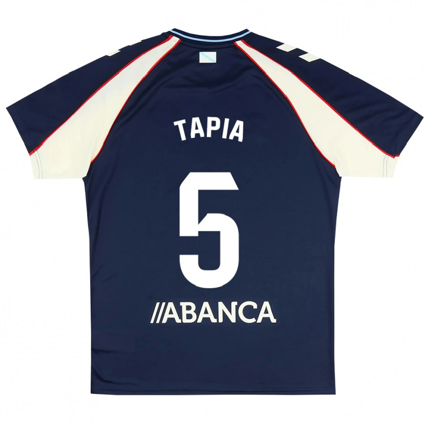 Danxen Herren Renato Tapia #5 Königsblau Rot Weiß Auswärtstrikot Trikot 2026/27 T-Shirt Schweiz
