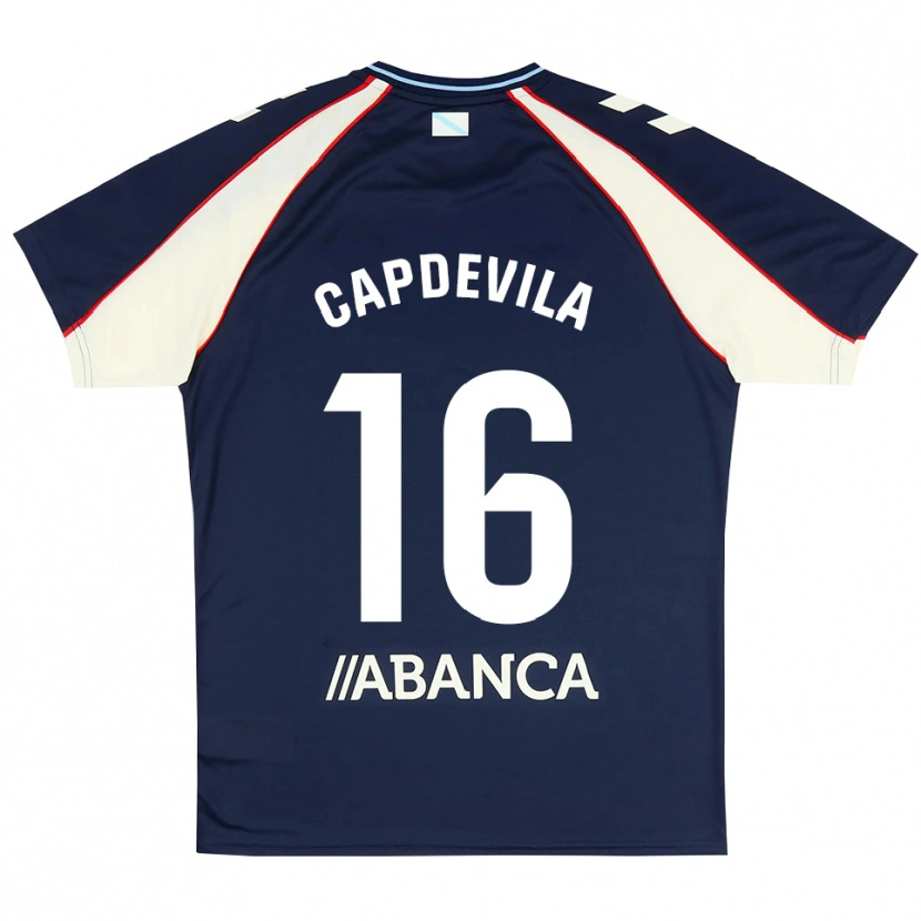 Danxen Herren Adrià Capdevila #16 Königsblau Rot Weiß Auswärtstrikot Trikot 2026/27 T-Shirt Schweiz