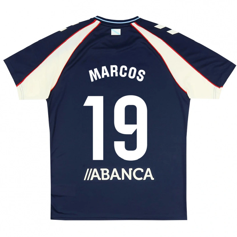 Danxen Herren Óscar Marcos #19 Königsblau Rot Weiß Auswärtstrikot Trikot 2026/27 T-Shirt Schweiz