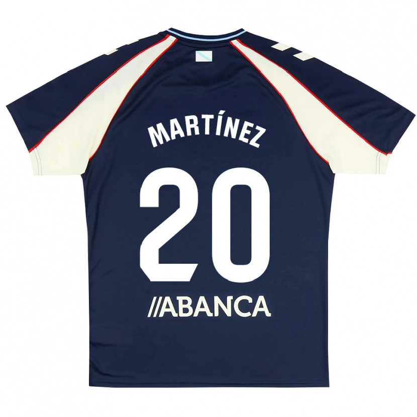 Danxen Herren Lara Martínez #20 Königsblau Rot Weiß Auswärtstrikot Trikot 2026/27 T-Shirt Schweiz
