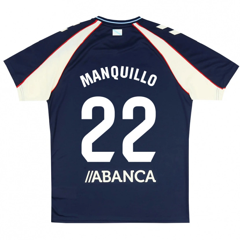 Danxen Herren Javier Manquillo #22 Königsblau Rot Weiß Auswärtstrikot Trikot 2026/27 T-Shirt Schweiz