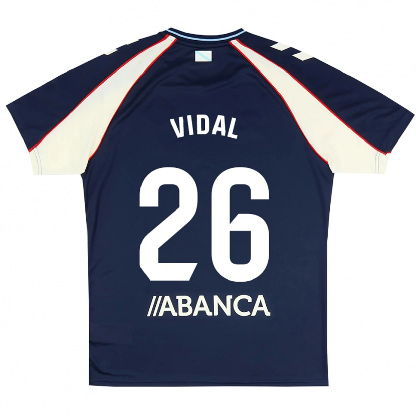 Danxen Herren Marc Vidal #26 Königsblau Rot Weiß Auswärtstrikot Trikot 2026/27 T-Shirt Schweiz