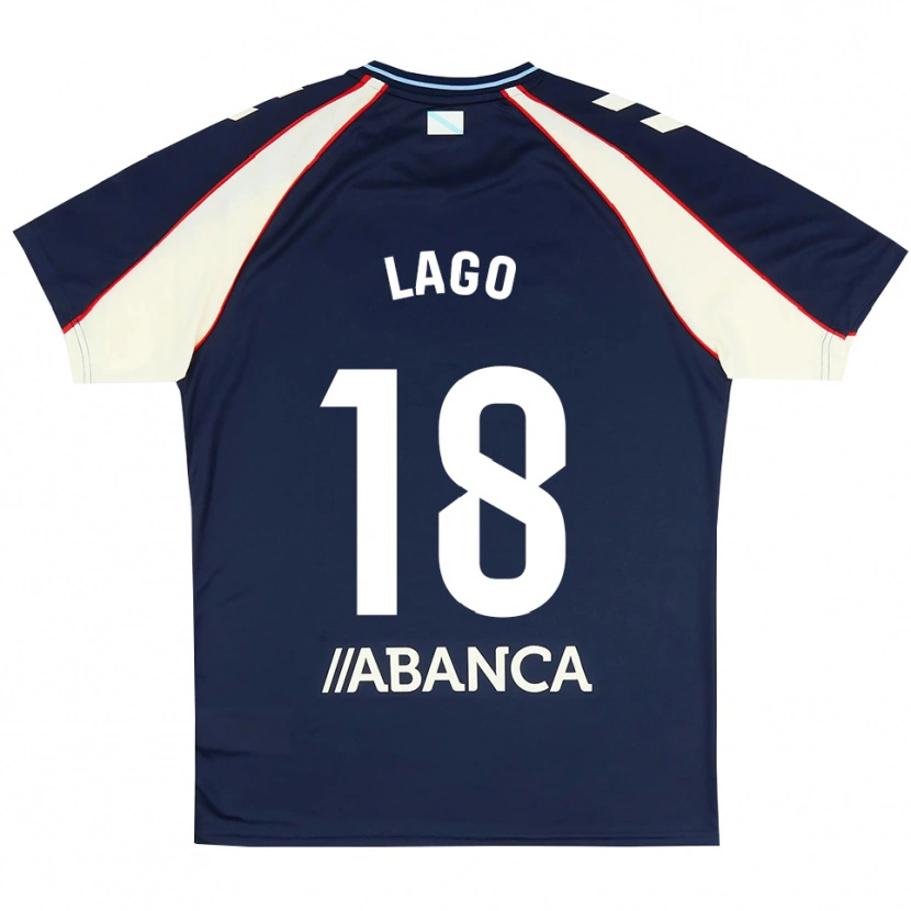 Danxen Herren Yoel Lago #18 Königsblau Rot Weiß Auswärtstrikot Trikot 2026/27 T-Shirt Schweiz