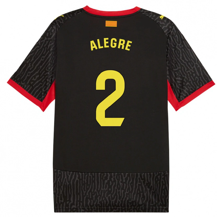 Danxen Herren Marc Alegre #2 Schwarz Gelb Rot Auswärtstrikot Trikot 2026/27 T-Shirt Schweiz
