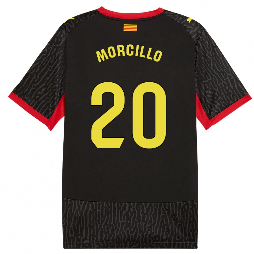 Danxen Herren Luis Morcillo #20 Schwarz Gelb Rot Auswärtstrikot Trikot 2026/27 T-Shirt Schweiz