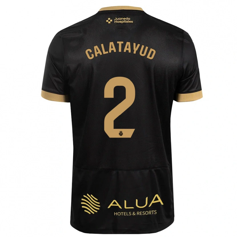 Danxen Herren Miguel Calatayud #2 Schwarz Sandbraun Burly Wood Auswärtstrikot Trikot 2026/27 T-Shirt Schweiz