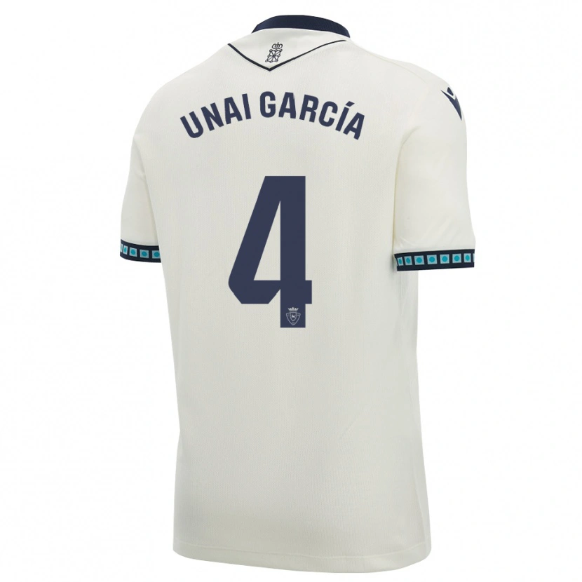 Danxen Herren Unai García #4 Weiß Schwarz Hellblau Auswärtstrikot Trikot 2026/27 T-Shirt Schweiz