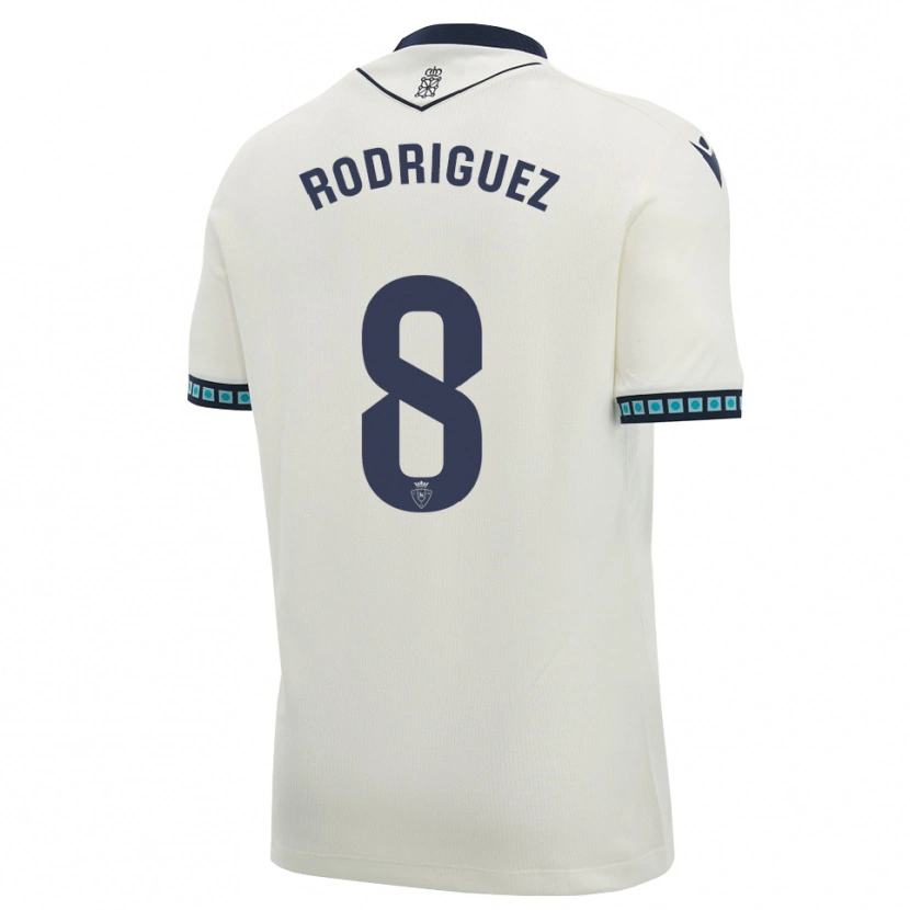 Danxen Herren Vanessa Rodríguez Iribarren #8 Weiß Schwarz Hellblau Auswärtstrikot Trikot 2026/27 T-Shirt Schweiz
