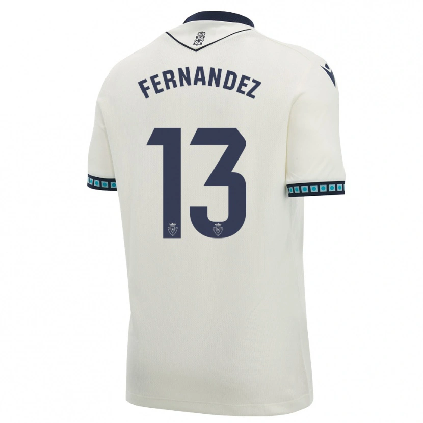Danxen Herren Aitor Fernández #13 Weiß Schwarz Hellblau Auswärtstrikot Trikot 2026/27 T-Shirt Schweiz