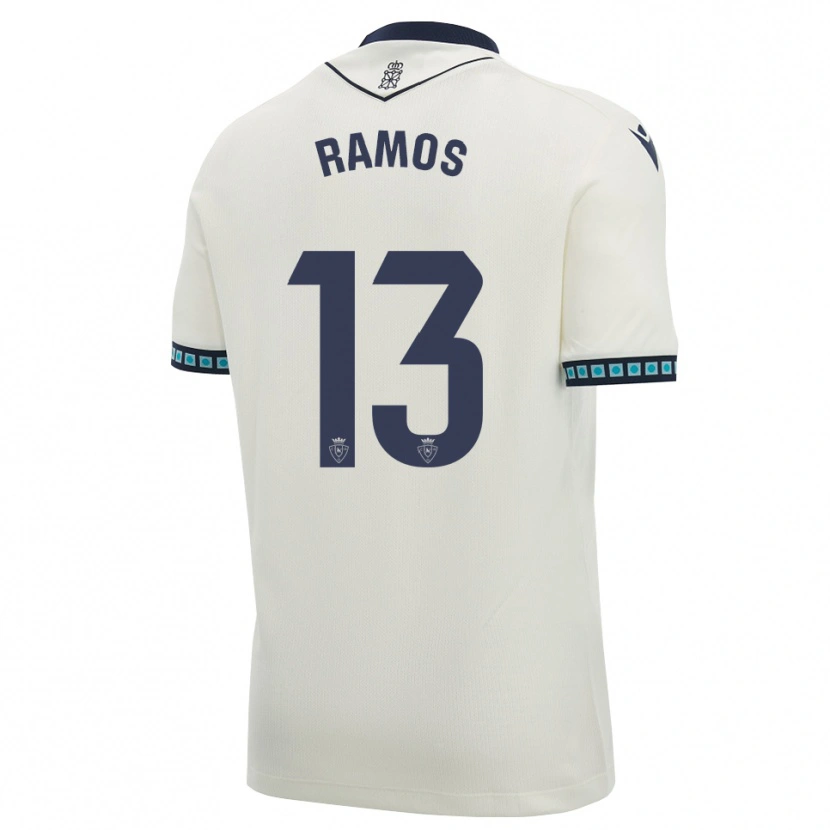 Danxen Herren Darío Ramos #13 Weiß Schwarz Hellblau Auswärtstrikot Trikot 2026/27 T-Shirt Schweiz