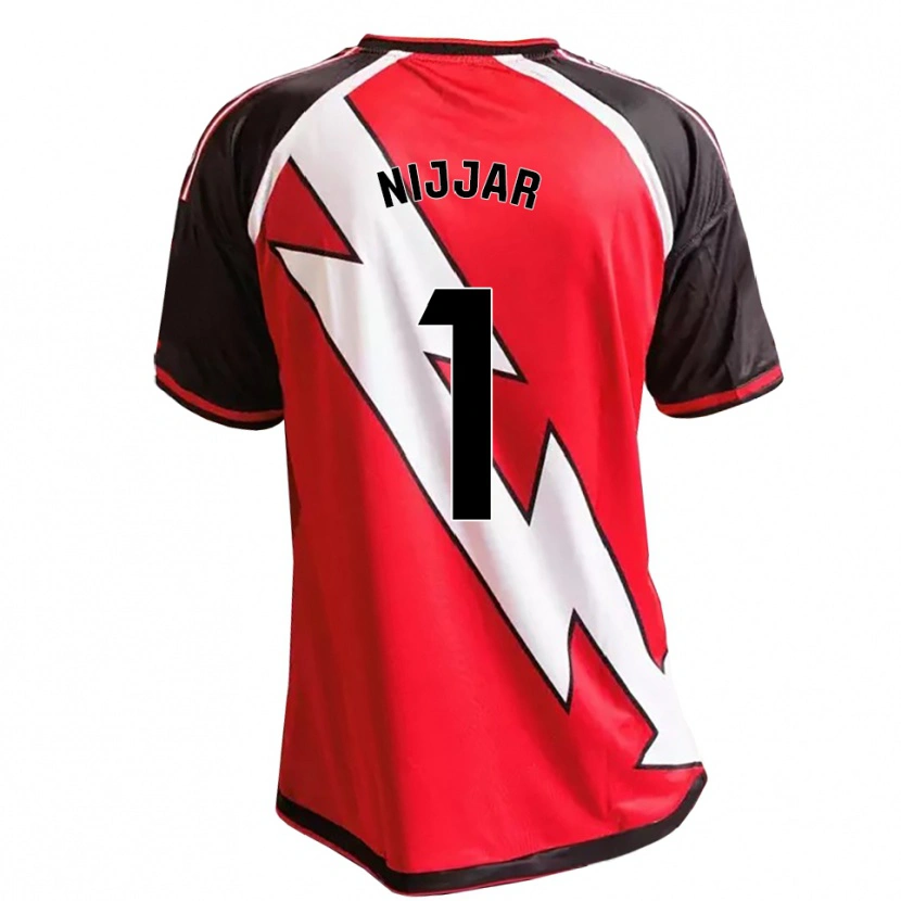 Danxen Herren Tejpal Nijjar #1 Rot Schwarz Weiß Auswärtstrikot Trikot 2026/27 T-Shirt Schweiz