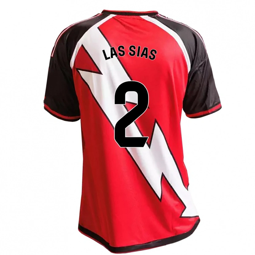 Danxen Herren Marco De Las Sías #2 Rot Schwarz Weiß Auswärtstrikot Trikot 2026/27 T-Shirt Schweiz