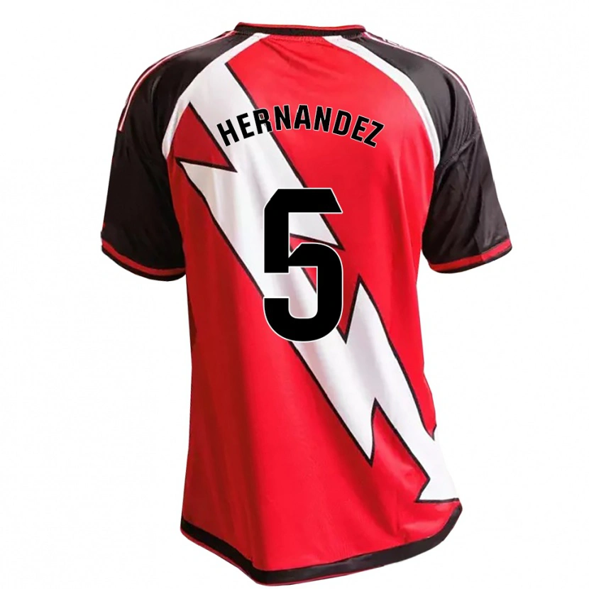 Danxen Herren Aridane Hernández #5 Rot Schwarz Weiß Auswärtstrikot Trikot 2026/27 T-Shirt Schweiz