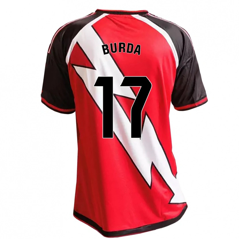 Danxen Herren Carmen Burdalo Perez #17 Rot Schwarz Weiß Auswärtstrikot Trikot 2026/27 T-Shirt Schweiz
