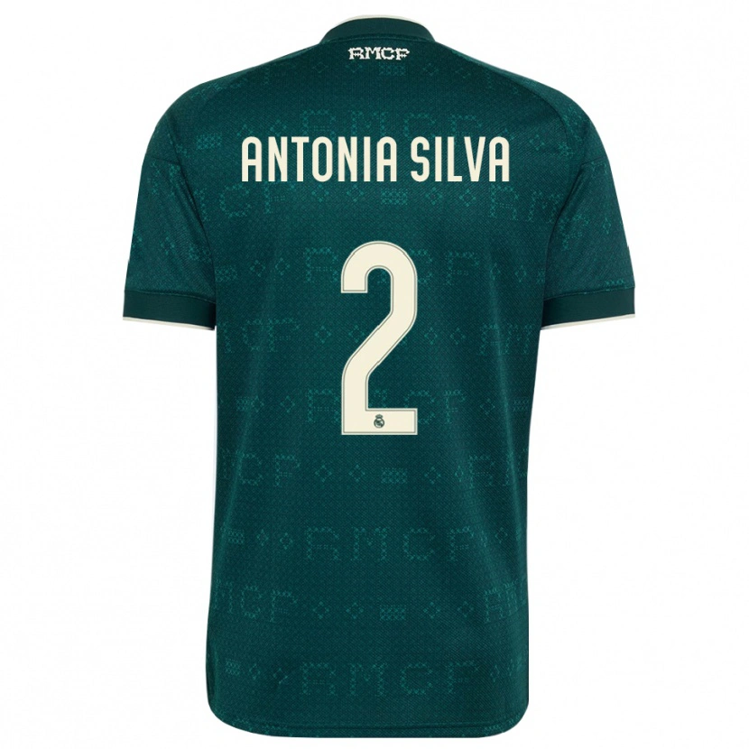 Danxen Herren Antônia Silva #2 Dunkelgrauweiß Auswärtstrikot Trikot 2026/27 T-Shirt Schweiz
