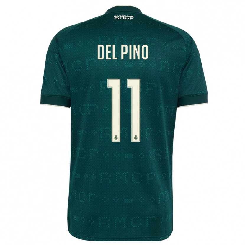 Danxen Herren Santiago Del Pino #11 Dunkelgrauweiß Auswärtstrikot Trikot 2026/27 T-Shirt Schweiz