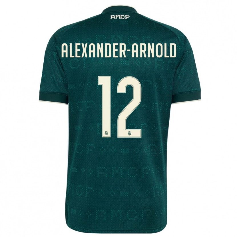 Danxen Herren Trent Alexander-Arnold #12 Dunkelgrauweiß Auswärtstrikot Trikot 2026/27 T-Shirt Schweiz