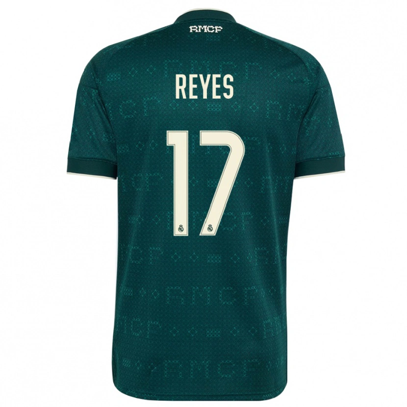Danxen Herren José Reyes #17 Dunkelgrauweiß Auswärtstrikot Trikot 2026/27 T-Shirt Schweiz