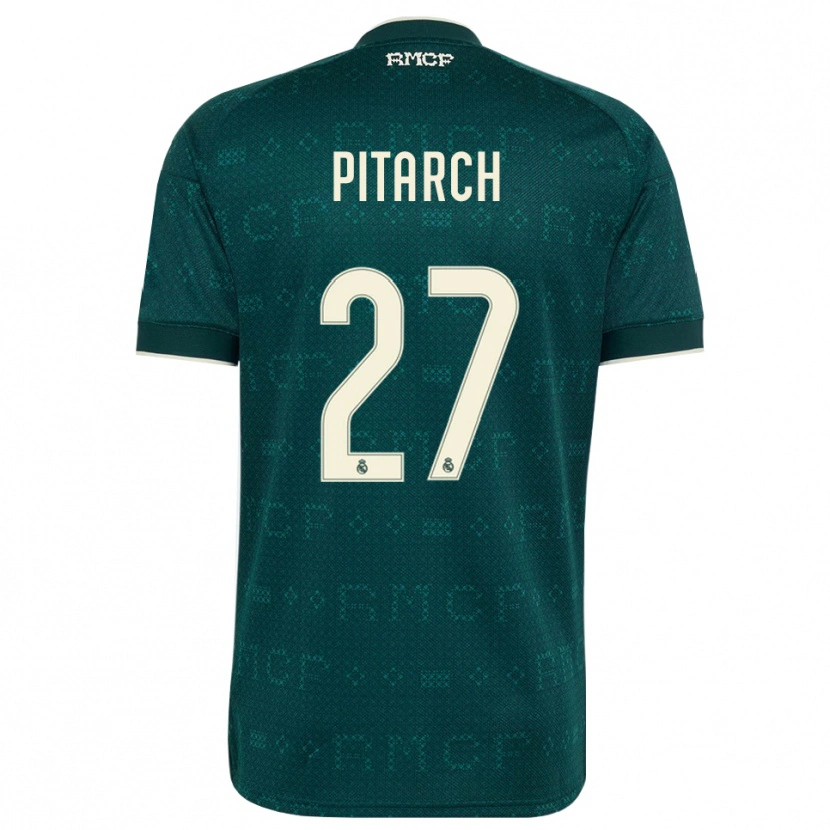 Danxen Herren Thiago Pitarch #27 Dunkelgrauweiß Auswärtstrikot Trikot 2026/27 T-Shirt Schweiz