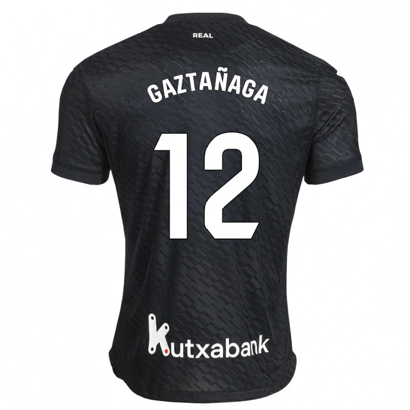 Danxen Herren Julen Gaztañaga #12 Schwarz Weiß Auswärtstrikot Trikot 2026/27 T-Shirt Schweiz
