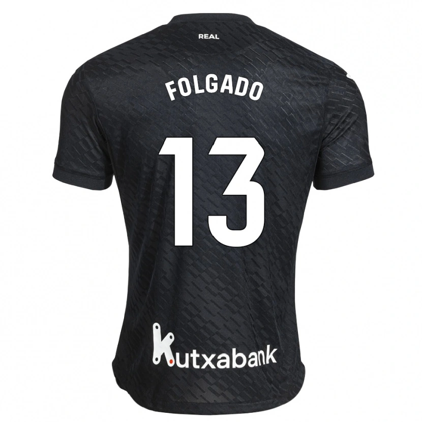 Danxen Herren Theo Folgado #13 Schwarz Weiß Auswärtstrikot Trikot 2026/27 T-Shirt Schweiz