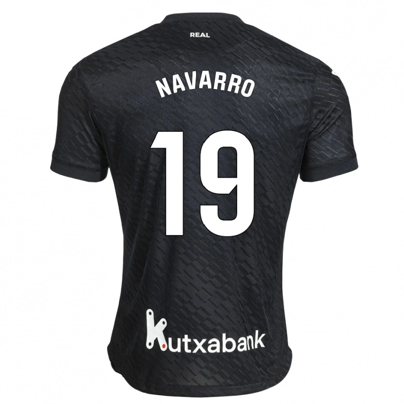 Danxen Herren Lorena Navarro #19 Schwarz Weiß Auswärtstrikot Trikot 2026/27 T-Shirt Schweiz