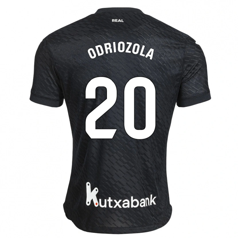 Danxen Herren Álvaro Odriozola #20 Schwarz Weiß Auswärtstrikot Trikot 2026/27 T-Shirt Schweiz