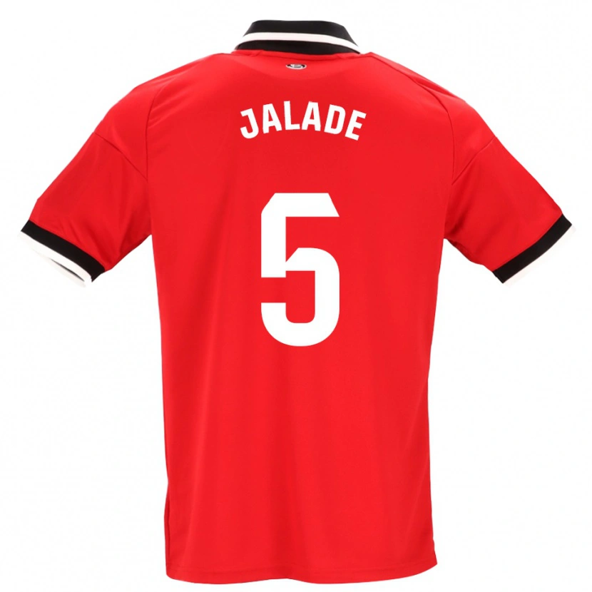 Danxen Herren Robert Jalade #5 Schwarz Weiß Rot Auswärtstrikot Trikot 2026/27 T-Shirt Schweiz