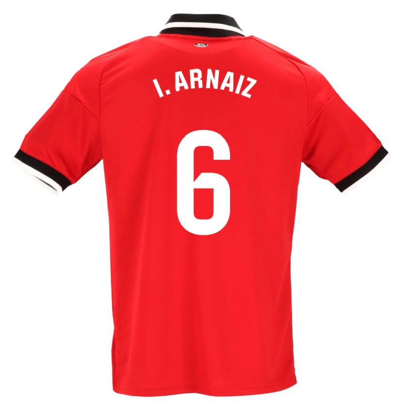Danxen Herren Iris Arnaiz Gil #6 Schwarz Weiß Rot Auswärtstrikot Trikot 2026/27 T-Shirt Schweiz