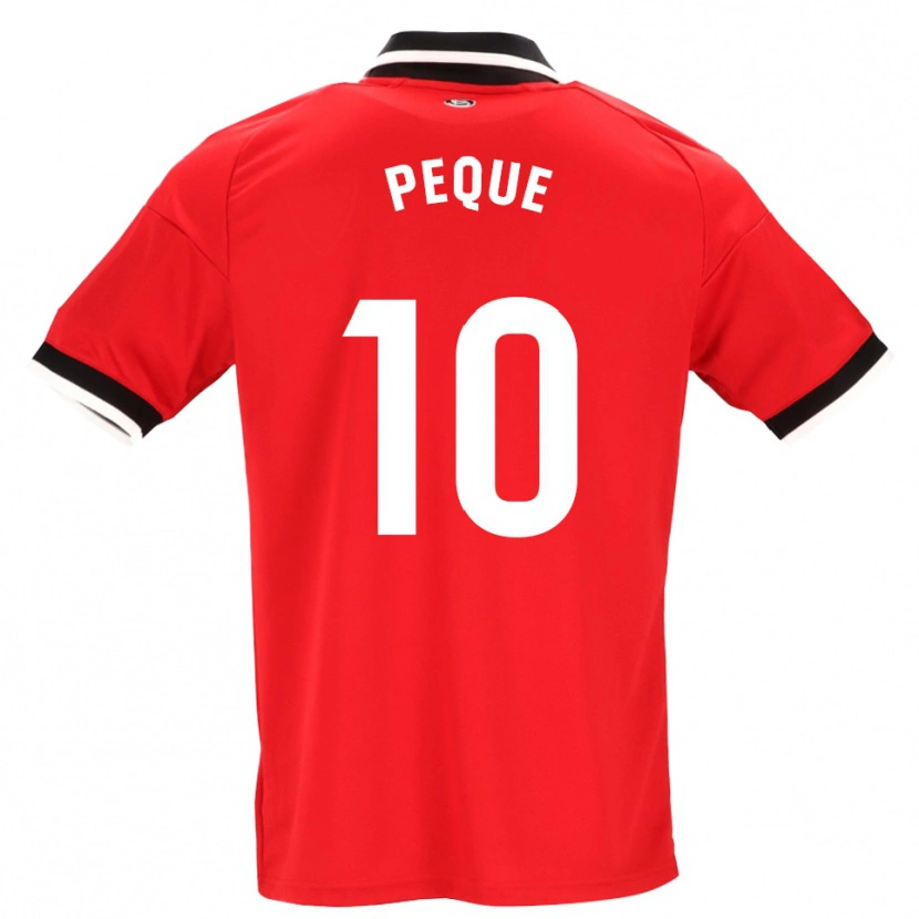 Danxen Herren Peque Fernández #10 Schwarz Weiß Rot Auswärtstrikot Trikot 2026/27 T-Shirt Schweiz