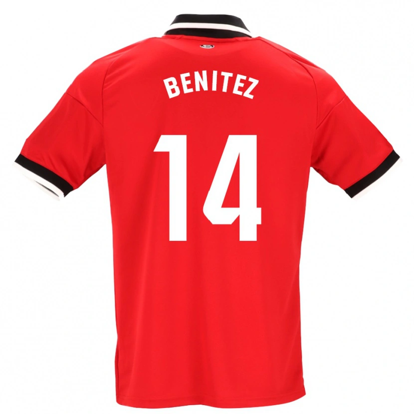 Danxen Herren Emilio Benítez #14 Schwarz Weiß Rot Auswärtstrikot Trikot 2026/27 T-Shirt Schweiz