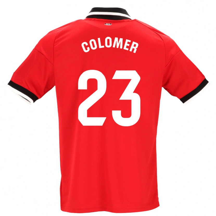 Danxen Herren Carlos Colomer #23 Schwarz Weiß Rot Auswärtstrikot Trikot 2026/27 T-Shirt Schweiz